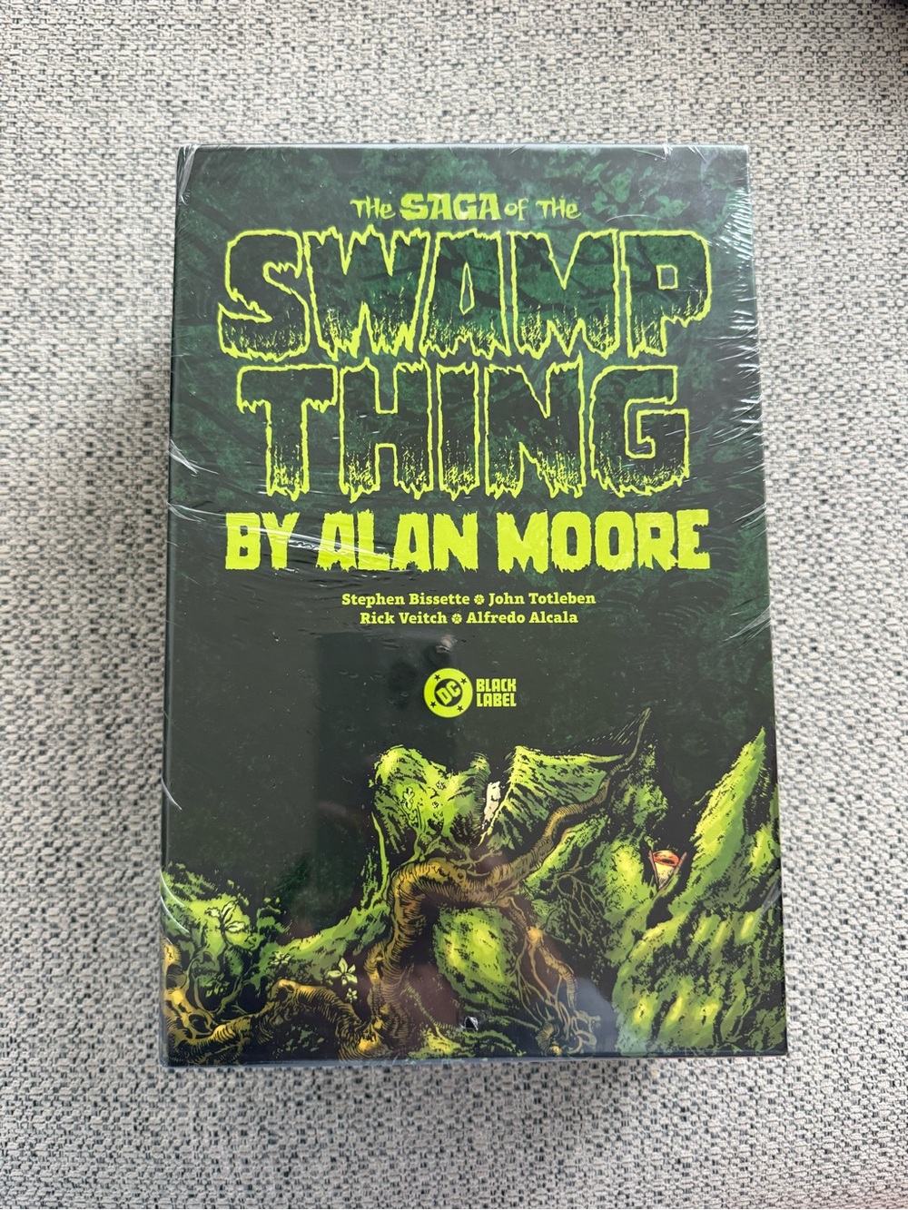 Black Label The Saga of the Swamp Thing - by Alan Moore
